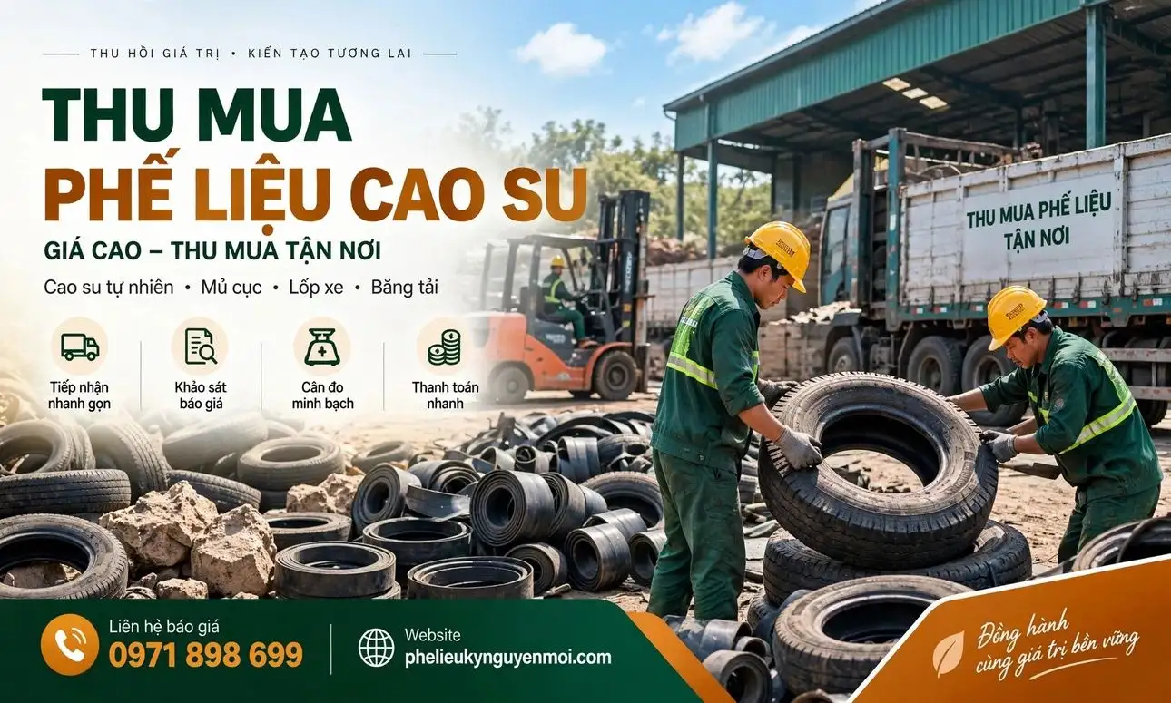 Thu Mua Phế Liệu Cao Su