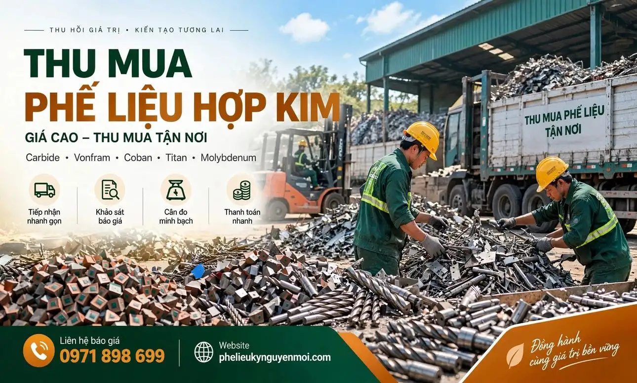 Thu Mua Phế Liệu Hợp Kim