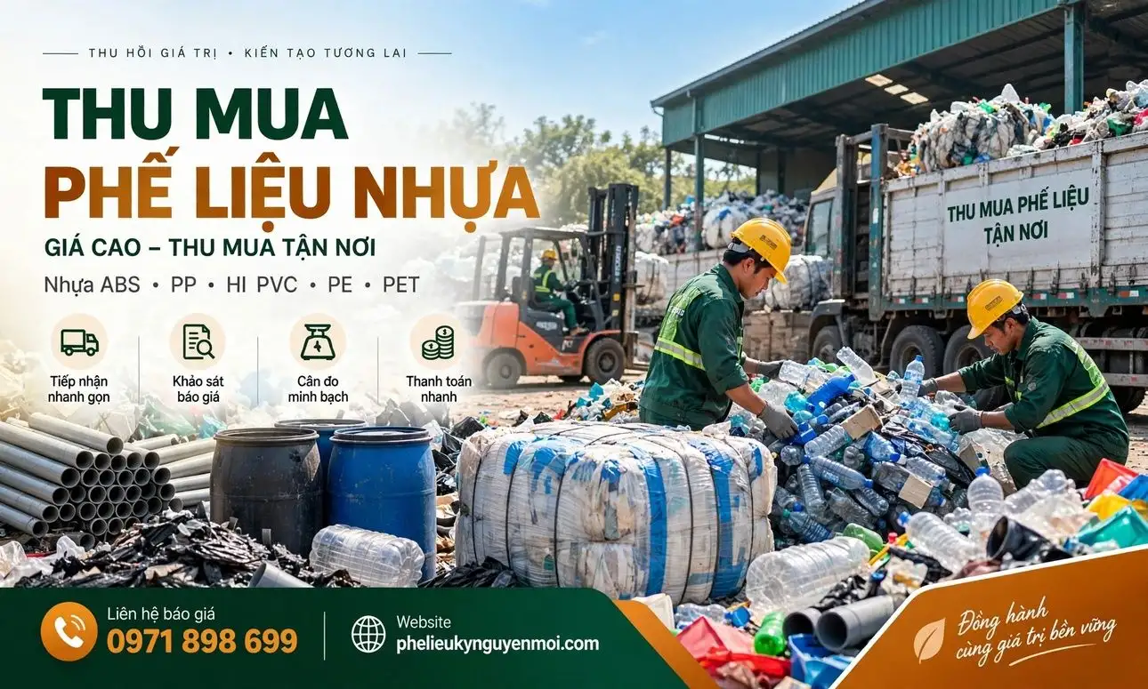 Thu Mua Phế Liệu Nhựa