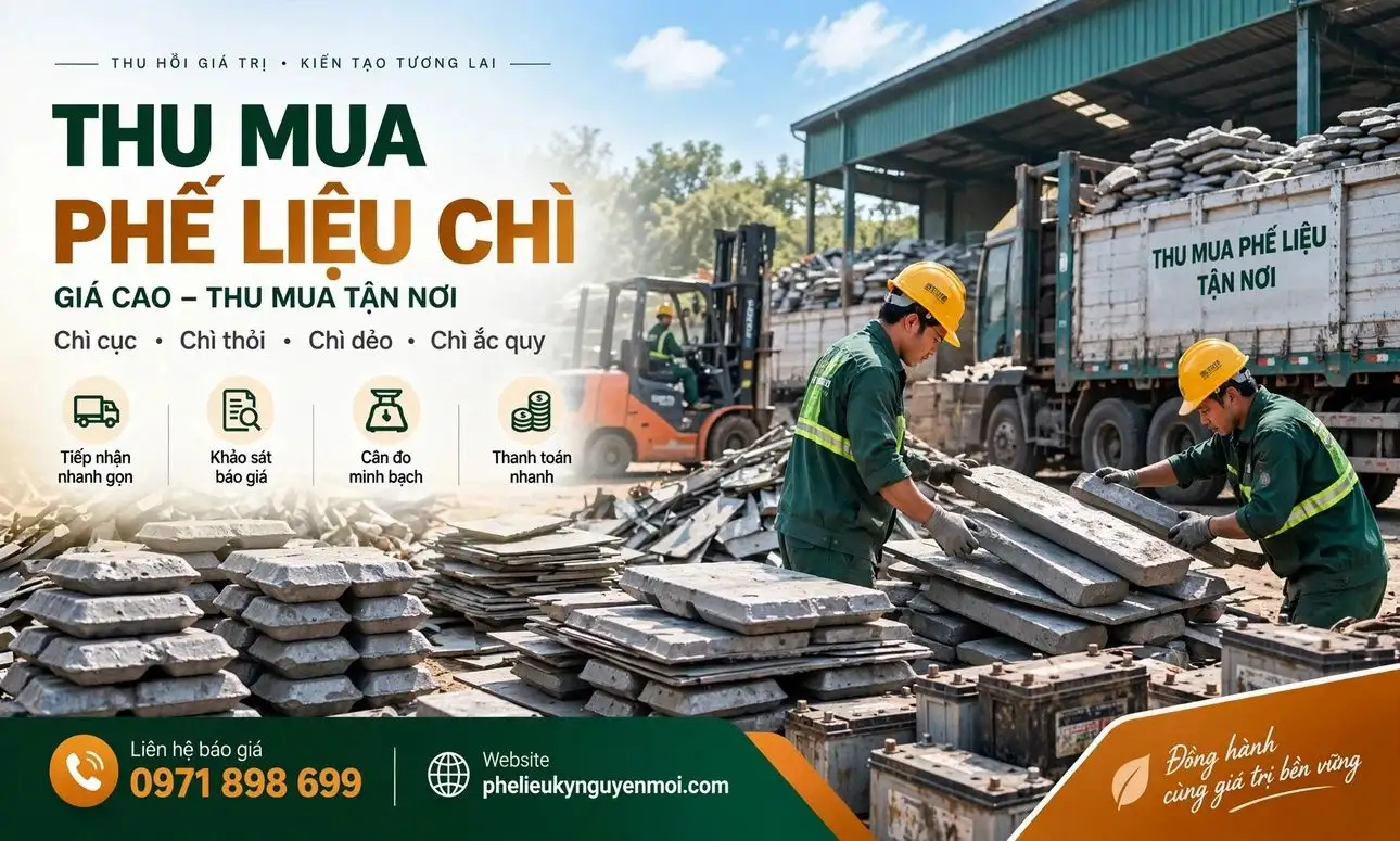 Thu mua phế liệu chì