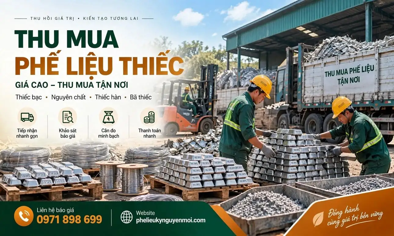 Thu mua phế liệu thiếc