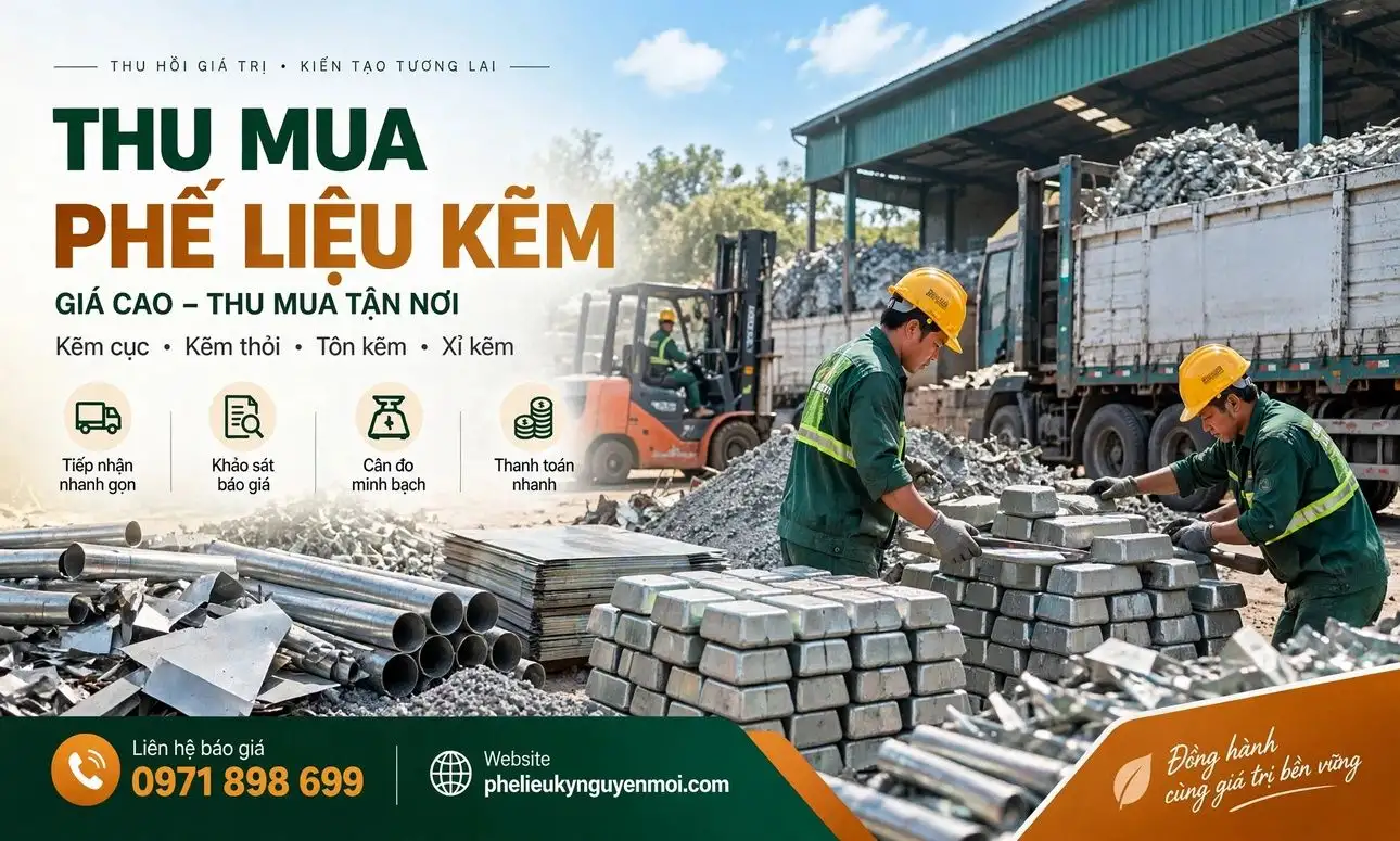 thu mua phế liệu kẽm